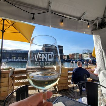 V-NO Wine Bar - Vino and the view - Wine Bars Near Me - Baltimore, Maryland