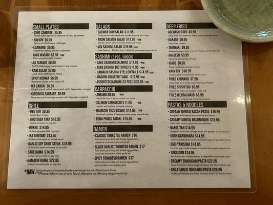 Menu photo 8 Izakaya Fuku Jackson Heights, NY Menu photo 8 Izakaya Fuku Jackson Heights, NY