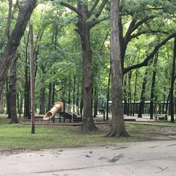 Ramsey Lake State Park - Play area with swing sets