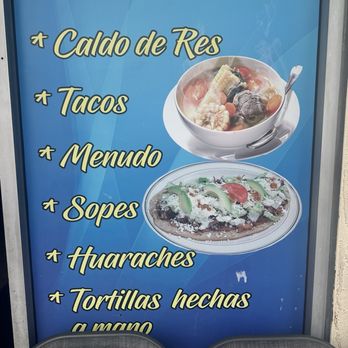 La Casa De Los Machetes - Window sign - Mexican Near Me - Stanton, California