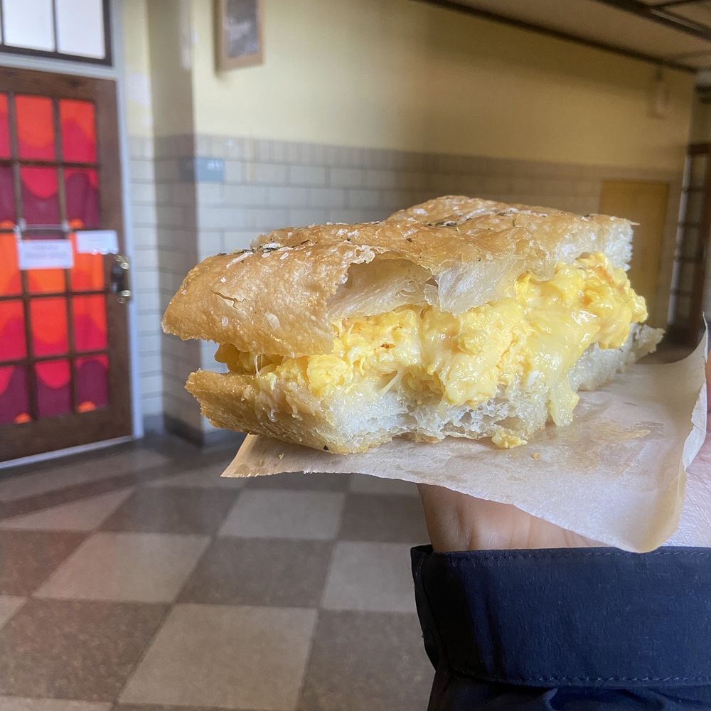 Second Daughter Baking - Focaccia sandwich (no bacon) - Desserts Near Me - Philadelphia, Pennsylvania Second Daughter Baking - Focaccia sandwich (no bacon) - Desserts Near Me - Philadelphia, Pennsylvania