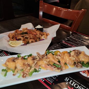Chason's - Honey Walnut Prawns and Crispy Calamari - Seafood Near Me - Elk Grove, California