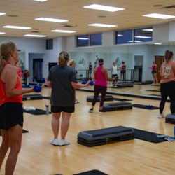 Waco Regional Tennis & Fitness Center - Our group fitness room hosts classes from Body Shaping to Yoga to Step & Strength.