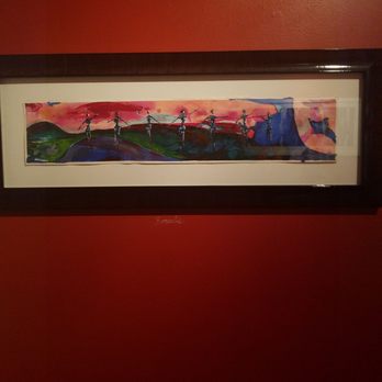 The Gallery Culinary Studio - a painting of three crosses - New American Near Me - Lake Forest, Illinois
