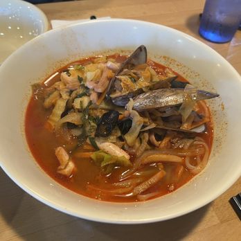Paik's Noodle - Jjamppong / Spicy Seafood Noodle Soup - Korean Near Me - Santa Clara, California Paik's Noodle - Jjamppong / Spicy Seafood Noodle Soup - Korean Near Me - Santa Clara, California