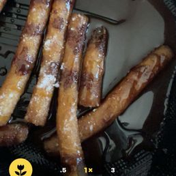 Soggy funnel fries