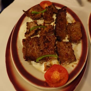 Taci's Beyti - Adana kebab with yogurt sauce - Turkish Near Me - Brooklyn, New York Taci's Beyti - Adana kebab with yogurt sauce - Turkish Near Me - Brooklyn, New York