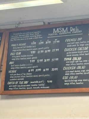 Menu photo 6 MSM Deli Tacoma, WA