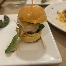 mini chicken burger