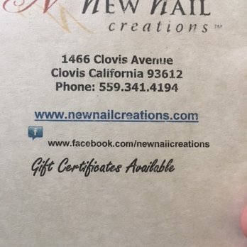 New Nail Creations - Location, phone number, and website info - Nail Technicians Near Me - Clovis, California New Nail Creations - Location, phone number, and website info - Nail Technicians Near Me - Clovis, California