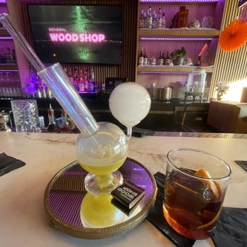 General Wood Shop - Mary Jane Holland and Morning Wood - Cocktail Bars Near Me - Grand Rapids, Michigan