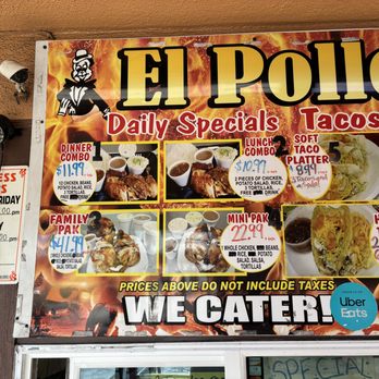 El Pollo Dorado - Menu - Chicken Shop Near Me - Long Beach, California