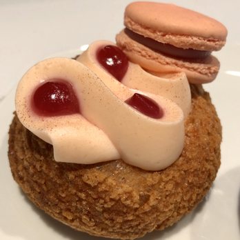 Beta5 Chocolates - Lychee-rose cream puff - Chocolatiers & Shops Near Me - Vancouver, British Columbia