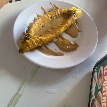 Taqueria Los Chachalacos - Plantain with dulce de leche. - Tacos Near Me - Cancún, ROO