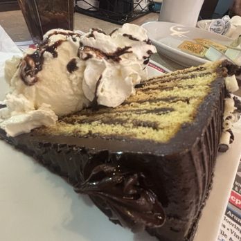 Double T Diner - Smith Island chocolate cake with a side of ice cream and whip. Oooooh weeee! - Diners Near Me - Annapolis, Maryland Double T Diner - Smith Island chocolate cake with a side of ice cream and whip. Oooooh weeee! - Diners Near Me - Annapolis, Maryland