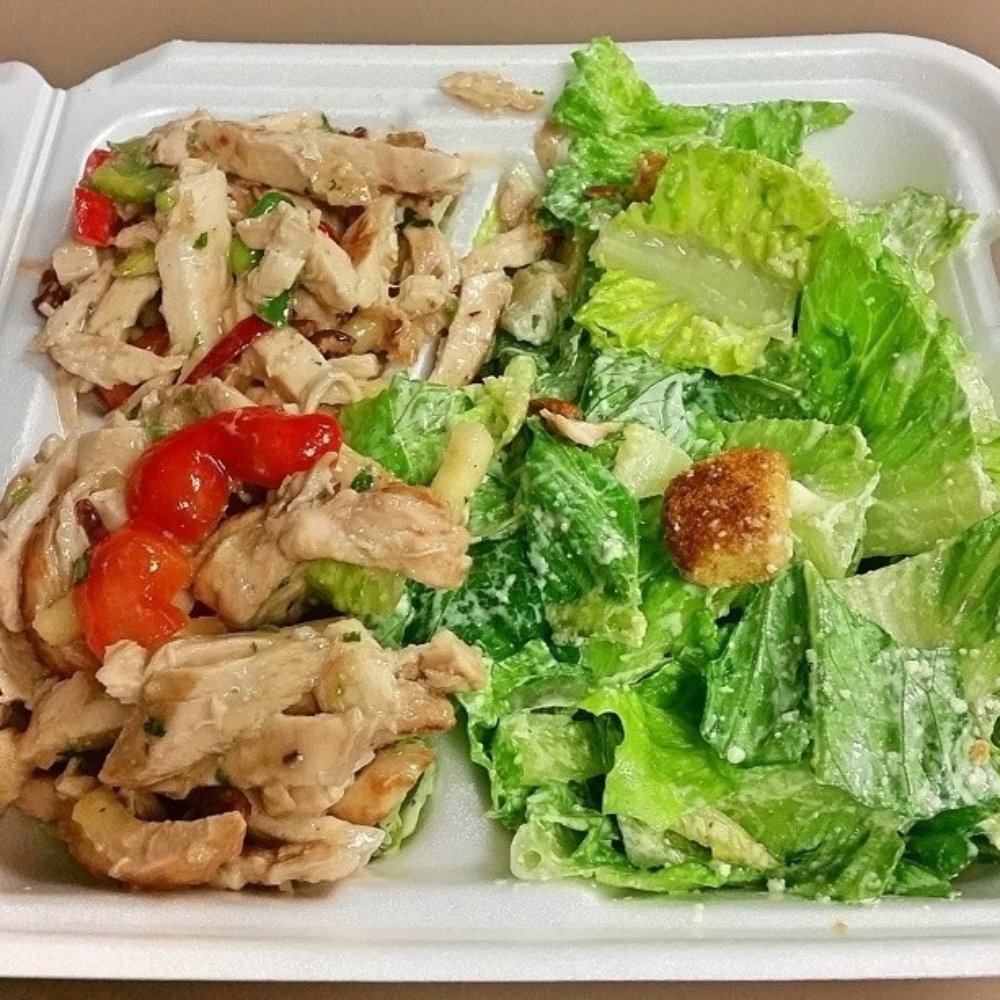 Cafe Max - Their famous chicken salad. So delicious! - Salad Near Me - Plano, Texas Cafe Max - Their famous chicken salad. So delicious! - Salad Near Me - Plano, Texas