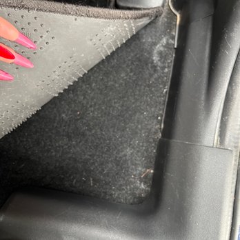 Flagship Carwash - Crumbs that need an interior wash in order to vacuum. - Car Wash Near Me - Mclean, Virginia