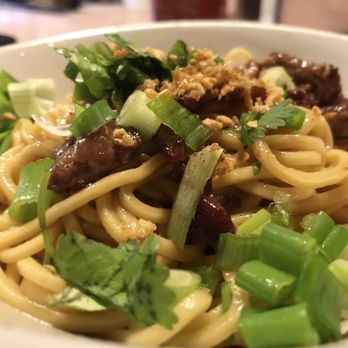 Yamo - House noodles with beef. - Burmese Near Me - San Francisco, California