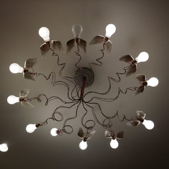 JJ Bean Coffee Roasters - Cool light fixture in the private rental room. - Coffee & Tea Near Me - North Vancouver, British Columbia