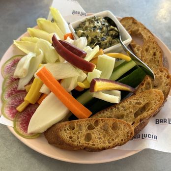 Bar Lucia - Spinach Artichoke Dip - Champagne Bars Near Me - Napa, California Bar Lucia - Spinach Artichoke Dip - Champagne Bars Near Me - Napa, California