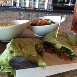 The veggie wrap with the rice and beans. You can't go wrong. The veggie wrap with the rice and beans. You can't go wrong.