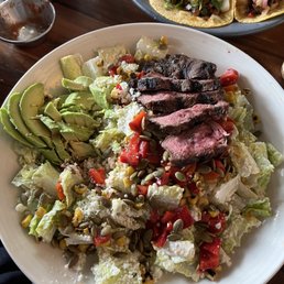 Dinner Flat Iron Steak Salads
