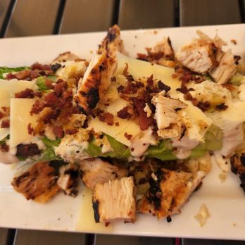 STIR Charlotte - Augmented Romain Salad with Chicken, Bacon and Ranch. - New American Near Me - Charlotte, North Carolina STIR Charlotte - Augmented Romain Salad with Chicken, Bacon and Ranch. - New American Near Me - Charlotte, North Carolina