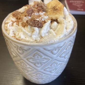 Rebel Hen Cafe - Bananas Foster Latte - Cafes Near Me - Lincoln, California Rebel Hen Cafe - Bananas Foster Latte - Cafes Near Me - Lincoln, California