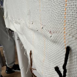 Go Tufting NYC  - Exposed pins/nails