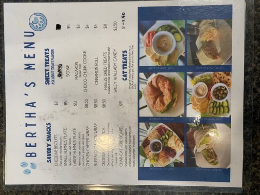Menu photo 1 Bertha's Beans Cat Café Columbia, MO