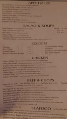 Menu photo 8 Wall Street Bar & Grill Midland, TX