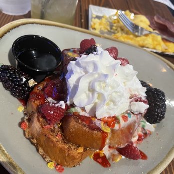 The Lola - Fruity pebbles French toast - Cocktail Bars Near Me - Glendale, Arizona The Lola - Fruity pebbles French toast - Cocktail Bars Near Me - Glendale, Arizona