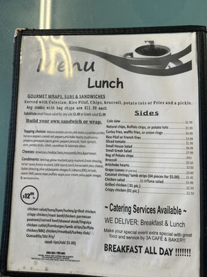 Menu photo 4 3A Cafe & Bakery Plymouth, MA