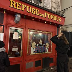 Refuge des Fondues - Obligatory exterior