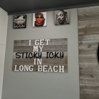 Sticky Icky Funnel Cakes - Picture on wall - Juice Bars & Smoothies Near Me - Long Beach, California Sticky Icky Funnel Cakes - Picture on wall - Juice Bars & Smoothies Near Me - Long Beach, California
