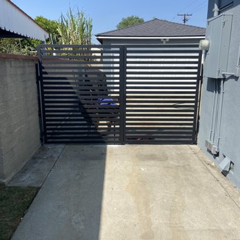 Express Ironworks - New metal gate is in! - Fences & Gates Near Me - Los Angeles, California Express Ironworks - New metal gate is in! - Fences & Gates Near Me - Los Angeles, California