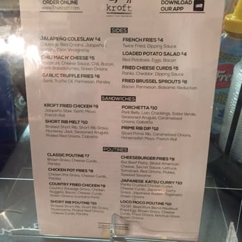 The Kroft - Menu - Sandwiches Near Me - Anaheim, California The Kroft - Menu - Sandwiches Near Me - Anaheim, California
