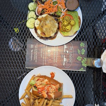 The Lagoon - Burger and lobster roll - Gluten-Free Near Me - Lake George, New York The Lagoon - Burger and lobster roll - Gluten-Free Near Me - Lake George, New York