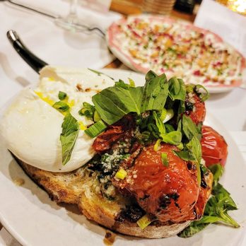 Red Ash - Burrata bruschetta - Italian Near Me - Austin, Texas