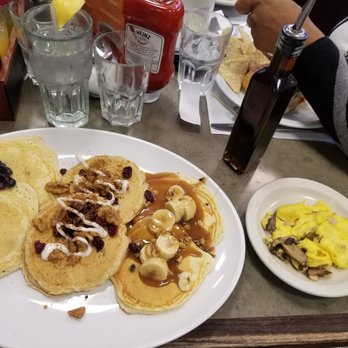 Turning Point - Flight if pancakes ans side of scrambled eggs. - Breakfast & Brunch Near Me - Lawrence Township, New Jersey Turning Point - Flight if pancakes ans side of scrambled eggs. - Breakfast & Brunch Near Me - Lawrence Township, New Jersey