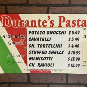 Delmonaco's Market - Del Monaco's carries Durante's Pasta products - Delis Near Me - New Haven, Connecticut