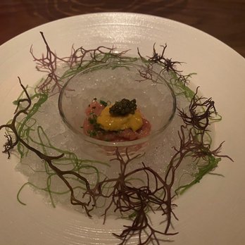 WAKUDA - premium tasting menu #2: otoro tartar with uni and caviar - Japanese Near Me - Las Vegas, Nevada WAKUDA - premium tasting menu #2: otoro tartar with uni and caviar - Japanese Near Me - Las Vegas, Nevada