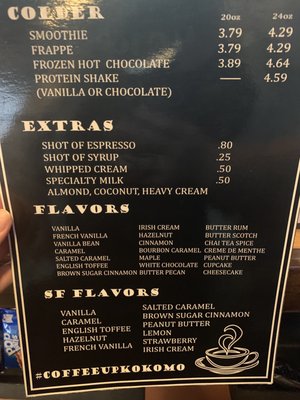 Menu photo 1 MO Joe Coffee Kokomo, IN Menu photo 1 MO Joe Coffee Kokomo, IN