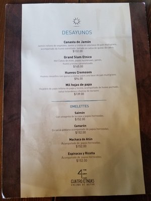 Menu photo 4 Cuatro Etnias Tijuana, BCN