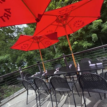 The White Horse - Patio - British Near Me - New Preston, Connecticut