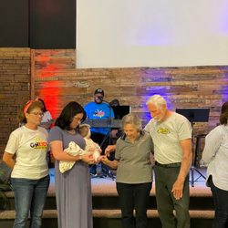 Clermont Baptist Church - Baby dedication