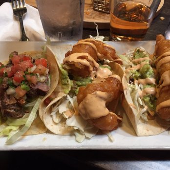 Barrelhouse 101 - Asada, shrimp and fish tacos- HUGE & delish! - American Near Me - Ventura, California