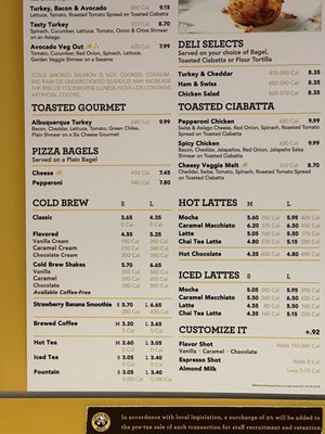 Menu photo 3 Einstein Bros. Bagels San Diego, CA Menu photo 3 Einstein Bros. Bagels San Diego, CA