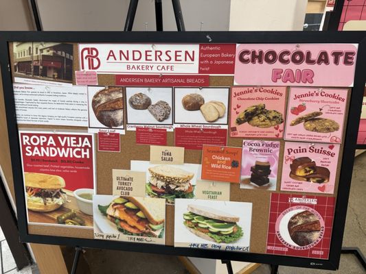 Menu photo 8 Andersen Bakery Pleasanton, CA Menu photo 8 Andersen Bakery Pleasanton, CA
