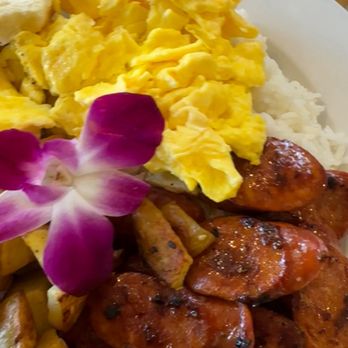 Shaka Shack - Portuguese Sausage Plate - Hawaiian Near Me - Alameda, California Shaka Shack - Portuguese Sausage Plate - Hawaiian Near Me - Alameda, California